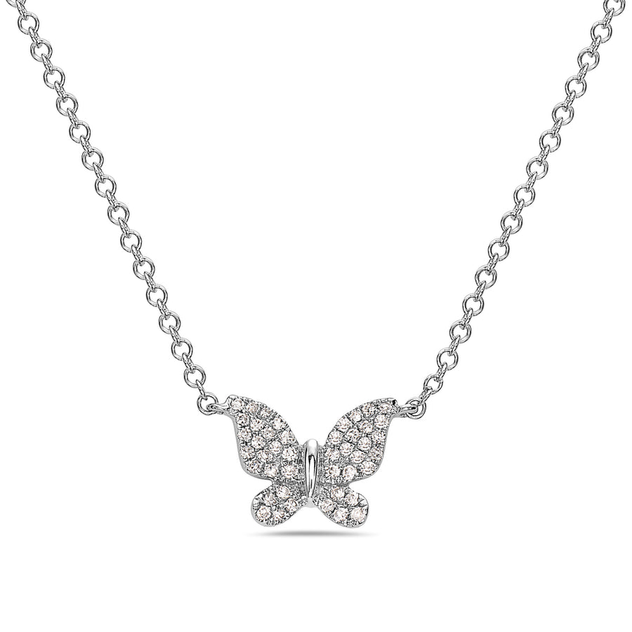 Bassali White 14k Gold Necklace