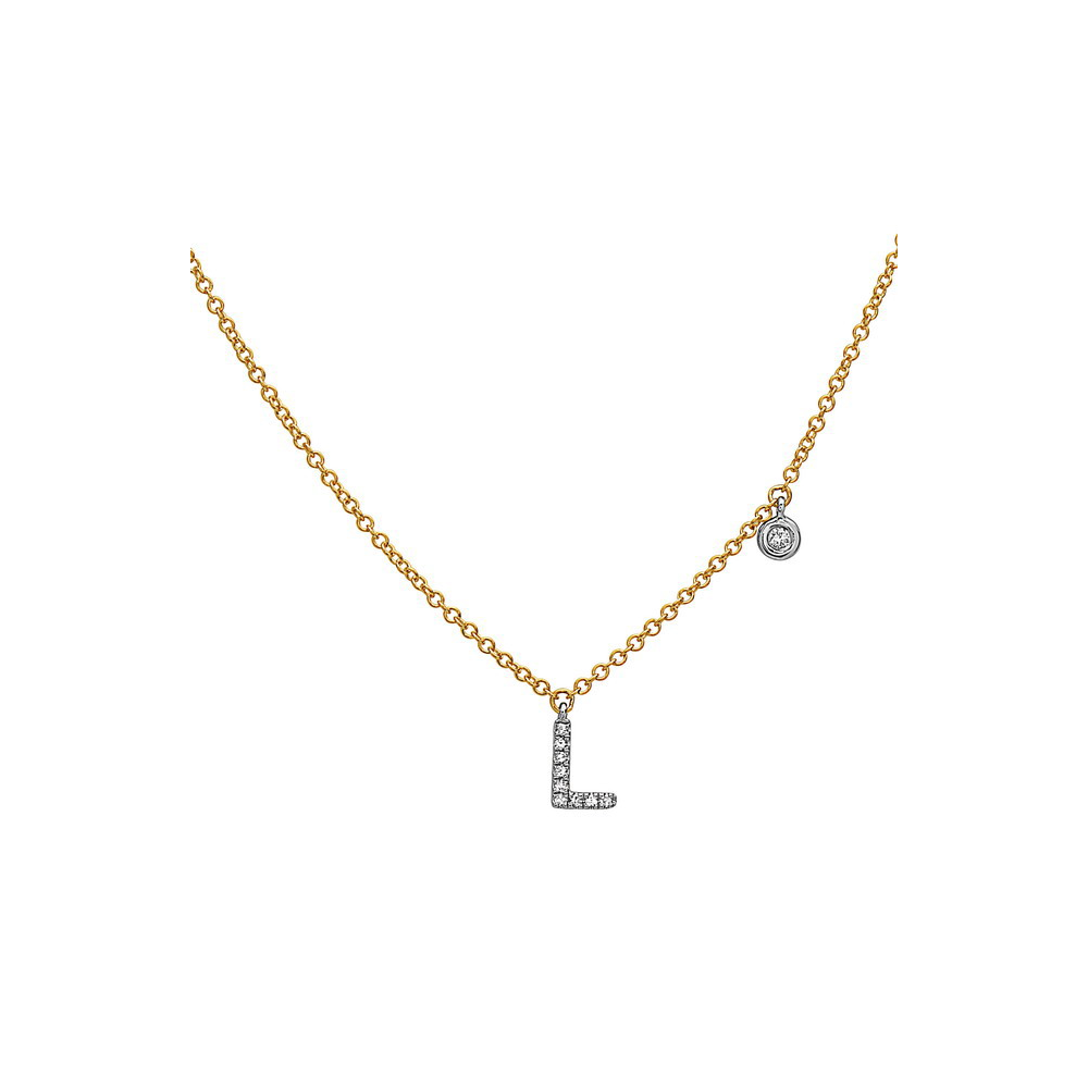 Bassali Two-Tone 14k Gold Necklace