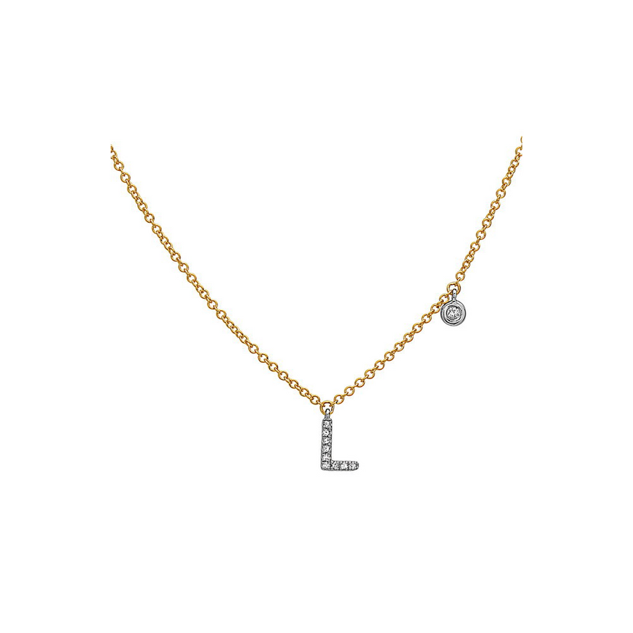 Bassali Two-Tone 14k Gold Necklace