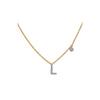 Bassali Two-Tone 14k Gold Necklace