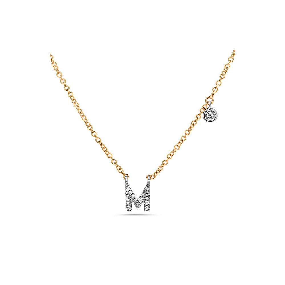 Bassali Two-Tone 14k Gold Necklace