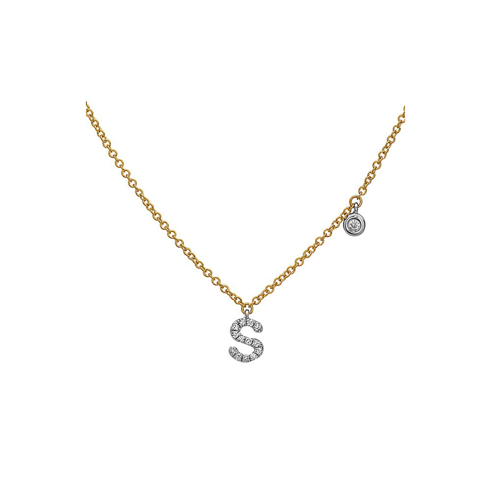 Bassali Two-Tone 14k Gold Necklace