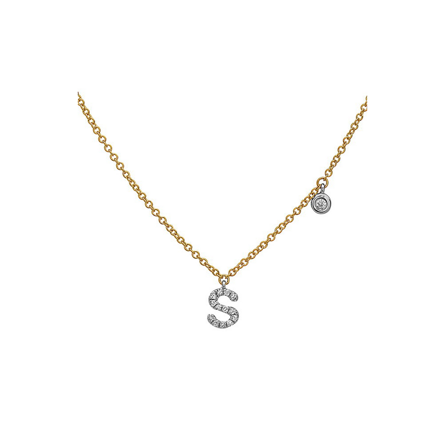 Bassali Two-Tone 14k Gold Necklace