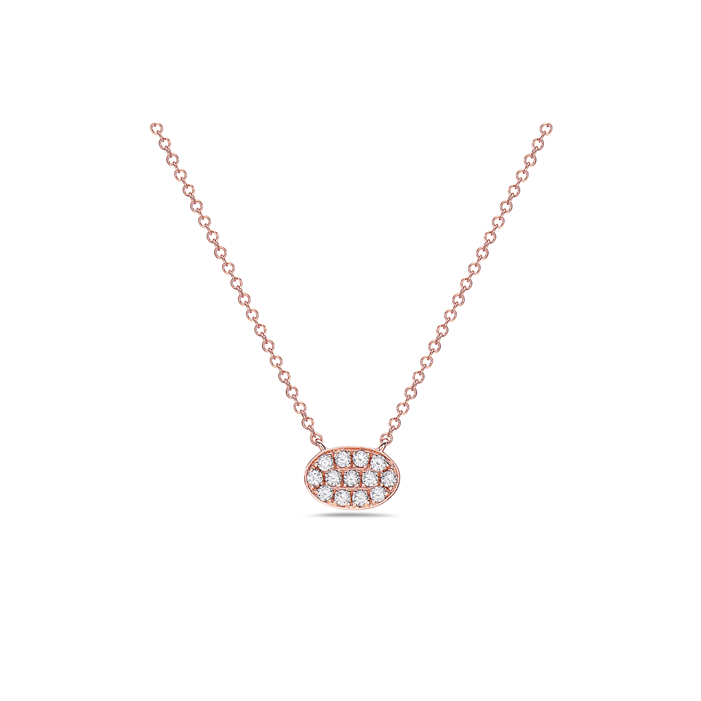 Bassali Rose 14k Gold Necklace