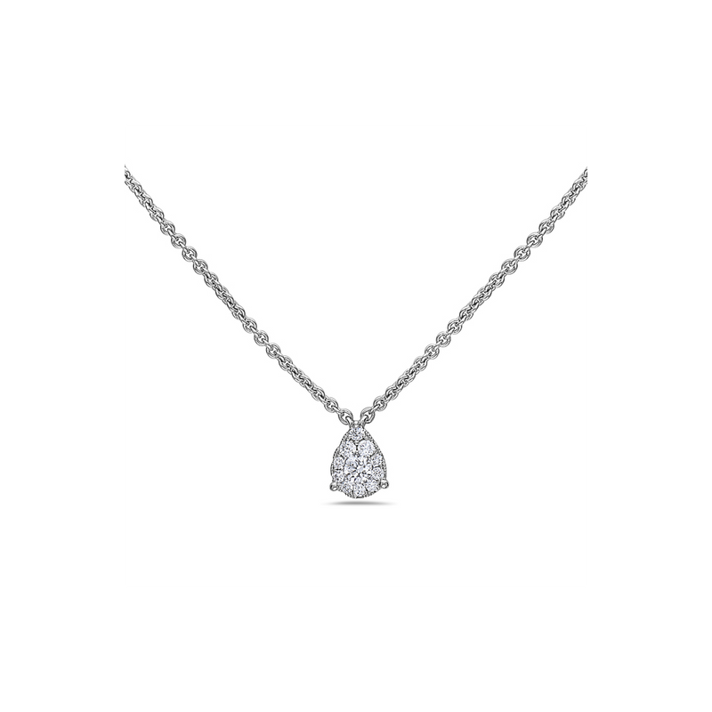 Bassali White 14k Gold Necklace