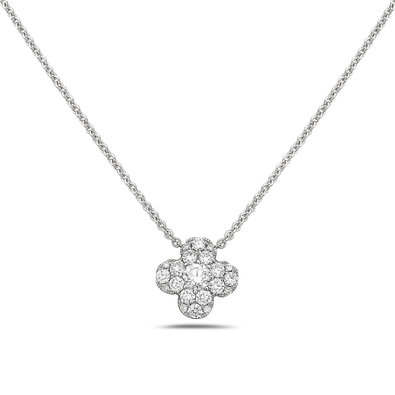 Bassali White 18k Gold Necklace