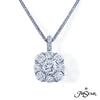 JB Star Round Diamond Pendant