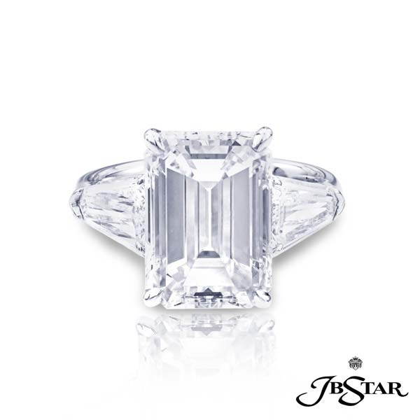 JB Star Platinum Diamond Engagement Ring - 1219-039