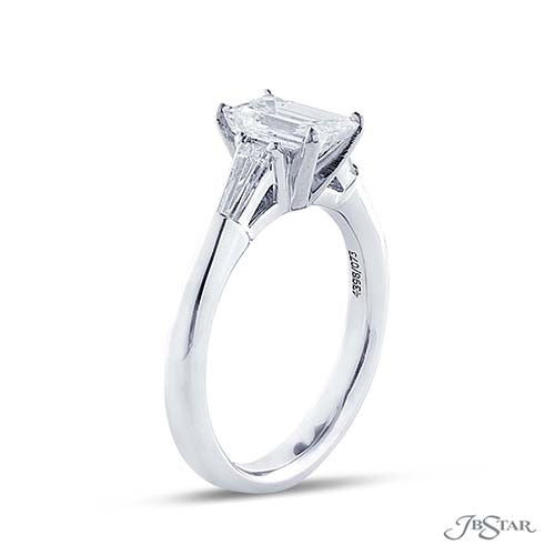 JB Star Platinum Diamond Engagement Ring - 4398-073