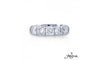 JB Star Cushion Cut Diamond Anniversary Band