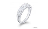 JB Star Cushion Cut Diamond Band