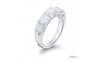 JB Star Cushion Cut Diamond Band