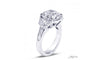 JB Star Platinum Diamond Engagement Ring - 2347-033