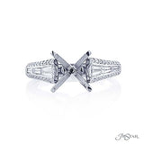 JB Star Platinum Diamond Semi-Mount Engagement Ring - 5248-001