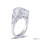 JB Star Oval Diamond Engagement Ring