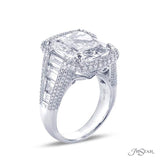 JB Star Platinum Diamond Engagement Ring - 7007-072
