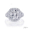 JB Star Platinum Diamond Engagement Ring - 7182-002