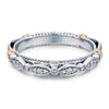 Verragio 14k White Gold Parisian Diamond Wedding Band