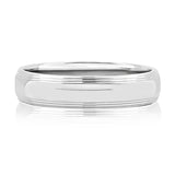 A. Jaffe Platinum Men's Wedding Band