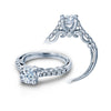 Verragio 14k White Gold Insignia Straight Engagement Ring