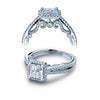 Verragio 14k White Gold Insignia Split Shank Engagement Ring