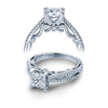 Verragio 14k White Gold Insignia Twisted Engagement Ring