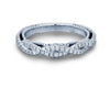 Verragio 14k White Gold Insignia Diamond Wedding Band