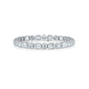 Christopher Designs Crisscut Round and L'Amour Crisscut Diamond Bracelet