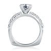 A. Jaffe Timeless Classic Shared Prong Engagement Ring