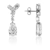 Christopher Designs L'Amour Crisscut Diamond Drop Earrings