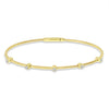 Brevani 14K Yellow Gold Diamond Flexible Bracelet