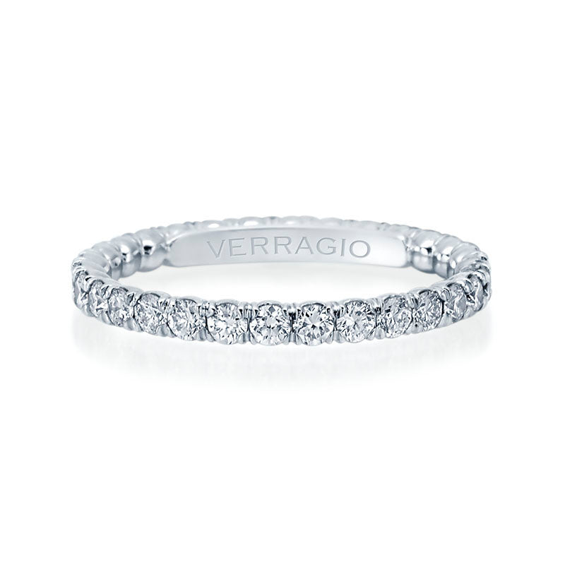 Verragio 14k White Gold Renaissance Wedding Band