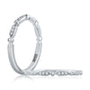 A. Jaffe Triple and Single Set Diamond Stackable Band