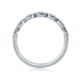 A. Jaffe Round Halo Halfway Anniversary Band