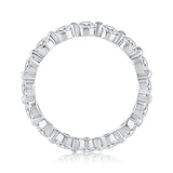 A. Jaffe Round Cut Eternity Band