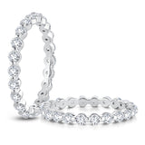 A. Jaffe Round Cut Eternity Band