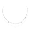 Mikimoto Akoya Cultured Pearl and Diamond Necklace in 18K White Gold