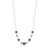 Mikimoto Pearls in Motion Black South Sea and Akoya Cultured Pearl Necklace