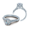 Verragio 14k White Gold 0.30ct Diamond Semi Mount Engagement Ring