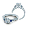 Verragio 14k White Gold 0.20ct Diamond Engagement Ring